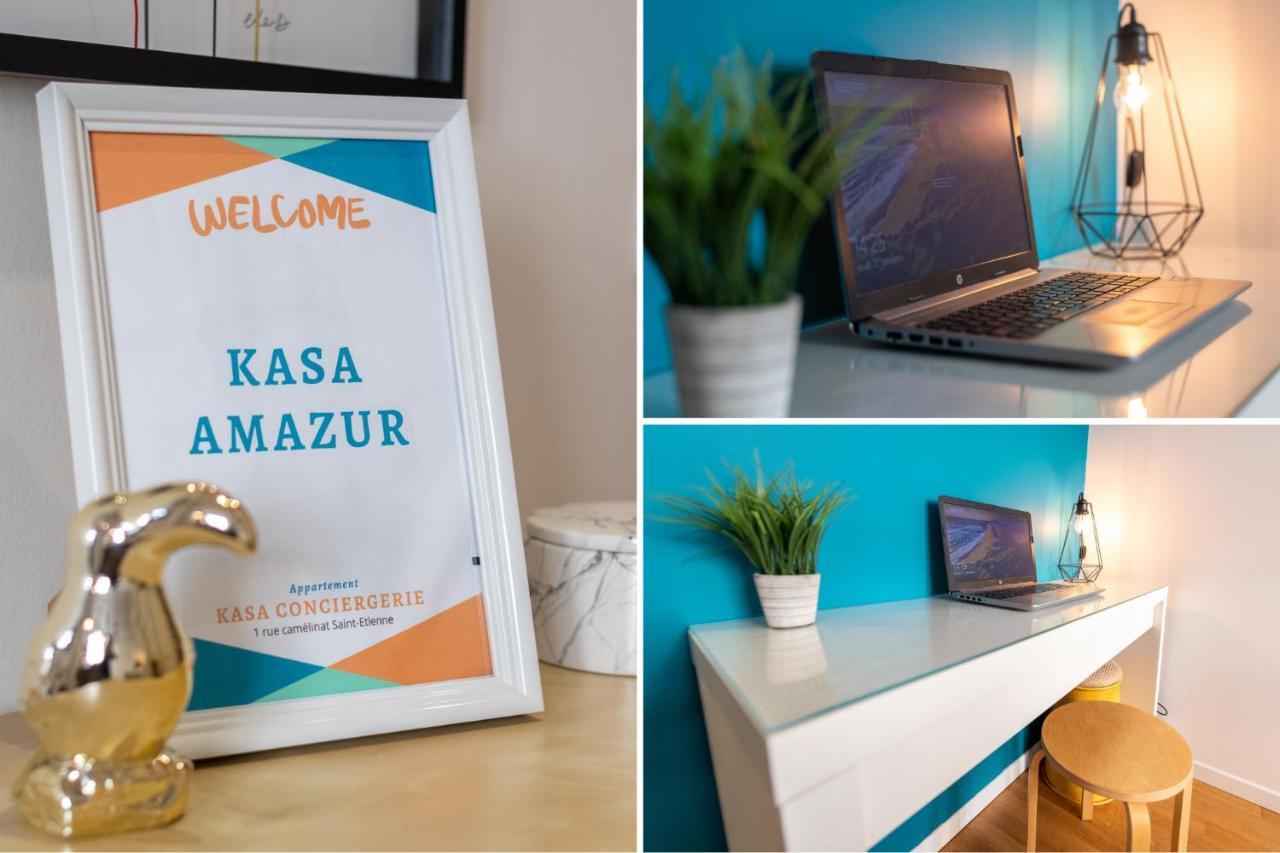 Kasa Amazur - Centre Ville & Cosy Saint-Etienne  Bagian luar foto